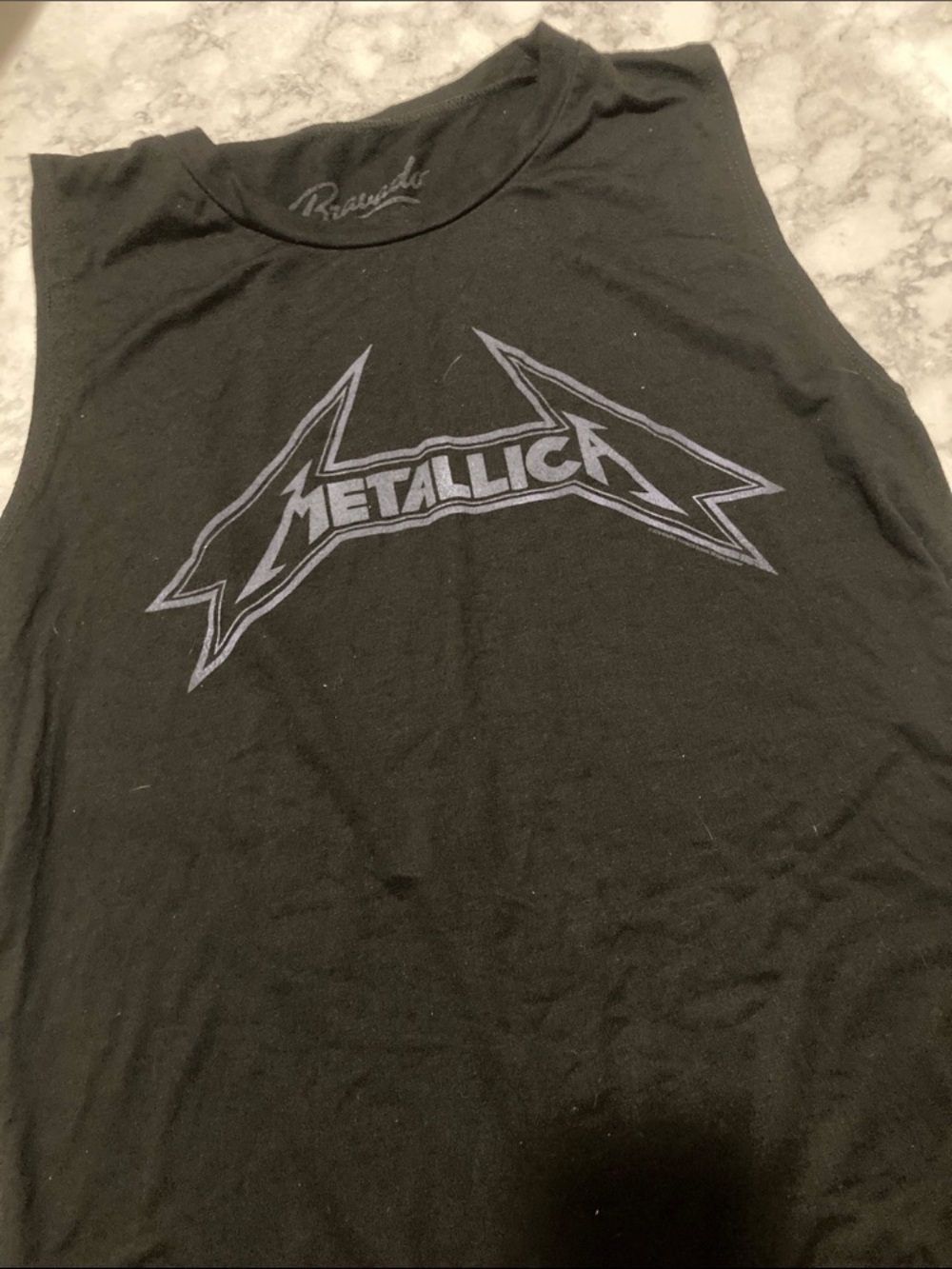 Metallica Logo Muscle Tee